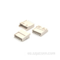 Conector de cabezal de clavija de oblea XA 6P